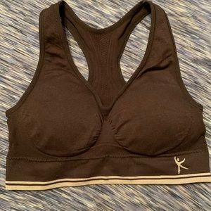 Danskin Now black athletic bra Junior size S